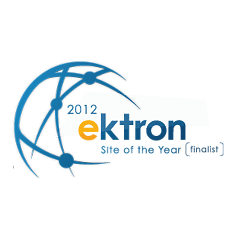 Site of the Year Finalist 2012 - Ektron